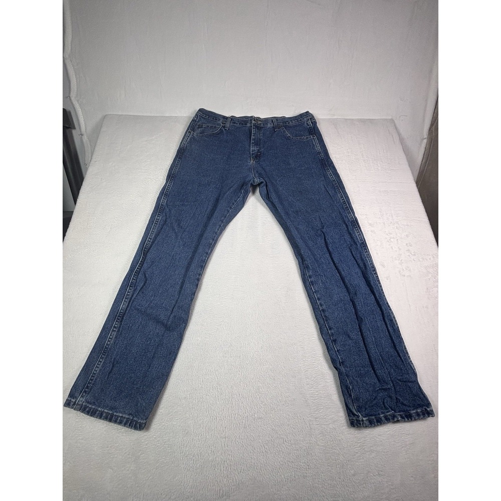 Wrangler Rugged Wear Mens Thermal Lined Jeans Stonewash 38x32 33213SW